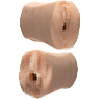 Мастурбатор двосторонній Doc Johnson Jessie Andrews / Julia Ann Ultraskyn, вагіна/вагіна SO1591