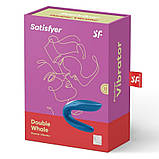 Вібратор для пар Satisfyer Double Whale з двома моторчиками SO1643, фото 2