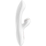 Вакуумний вібратор-кролик Satisfyer Pro Plus G-Spot Rabbit, перший кролик із вакуумом та вібрацією SO1829, фото 2