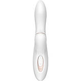 Вакуумний вібратор-кролик Satisfyer Pro Plus G-Spot Rabbit, перший кролик із вакуумом та вібрацією SO1829, фото 3