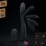 Вібратор для пар Dorcel MULTI JOY з пультом ДК SO4067, фото 4
