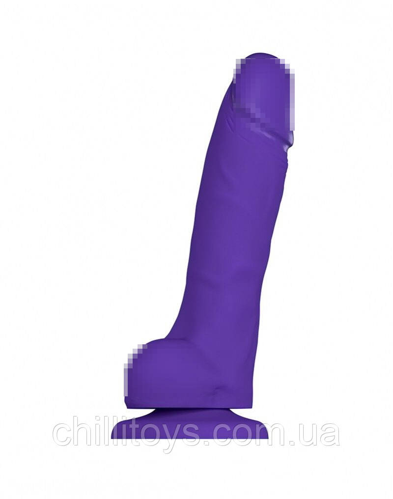 Реалістичний фалоімітатор Strap-On-Me SOFT REALISTIC DILDO Violet - Size S SO4519, фото 1