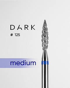 Фреза алмазна Dark No125 синє полум'я торнадо 2,3 мм