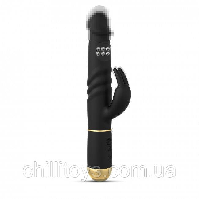 Вібратор Dorcel Furious Rabbit 2.0 зі зворотно-поступальними рухами головки, перезаряджуваний SO4876