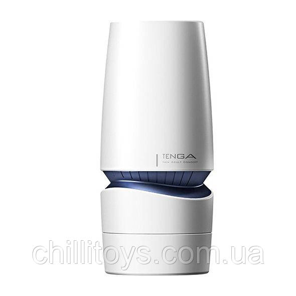 Мастурбатор Tenga - Aero Masturbator Cobalt, інноваційна технологія всмоктування SO4911