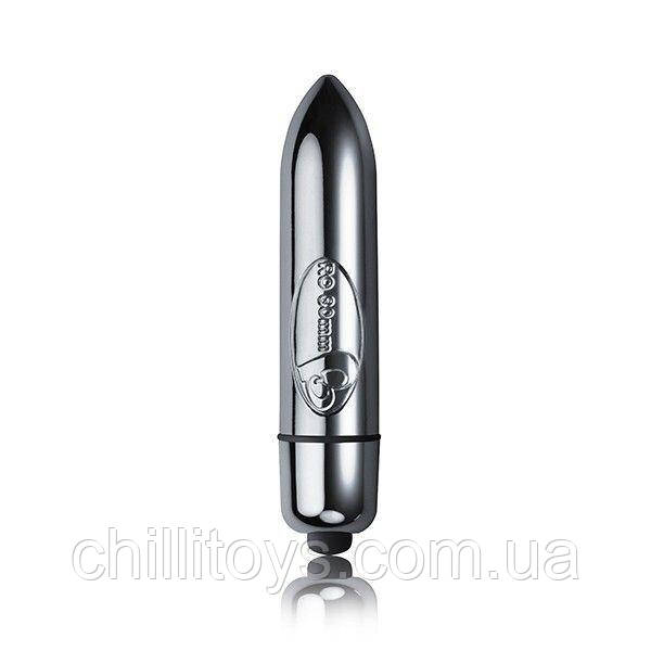 Недорога Вібропуля Rocks Off 1-Speed Chrome одношвидкісна SO3012, фото 1