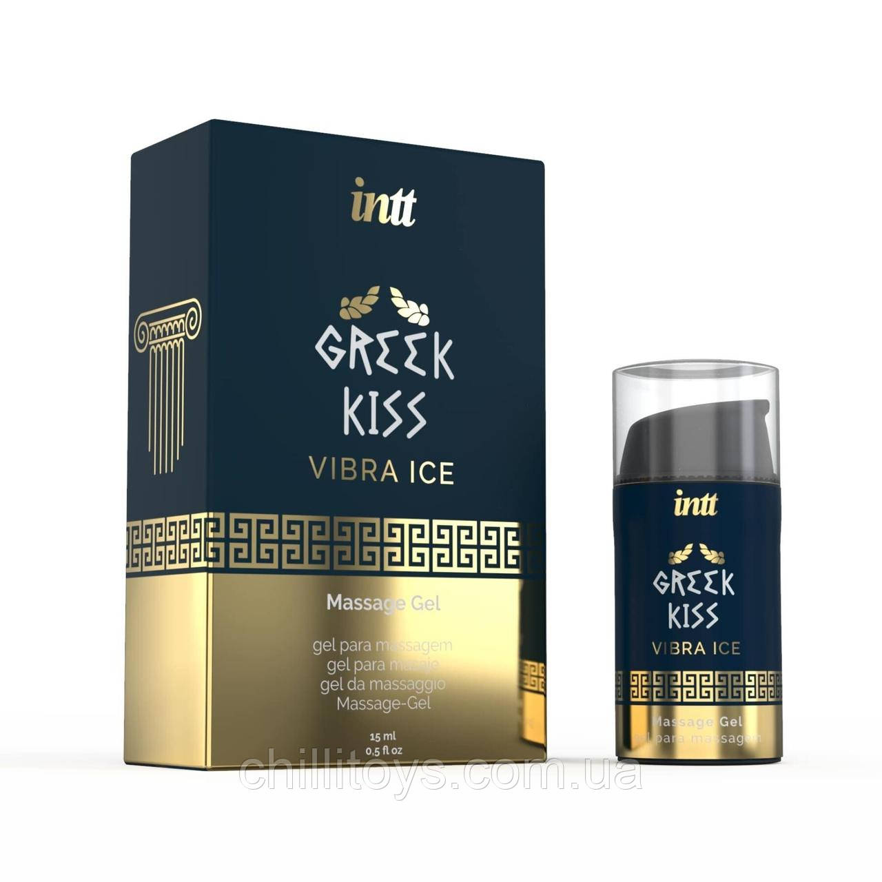 Стимулювальний гель для анілінгусу, римінгу й анального сексу Intt Greek Kiss (15 мл) SO2936