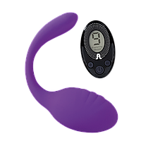 Віброяйце зі стимулятором клітора Adrien Lastic Smart Dream II з пультом LRS, можна під одяг AD11833