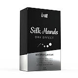 Ультрагуста силіконова змазка Intt Silk Hands (15 мл) з матовим ефектом, шовковистий ефект SO2923, фото 3