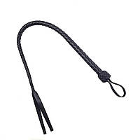 Батіг гнучкий Снейк, натуральна шкіра, колір чорний, довжина - 80 см SO5177