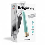 Потужний мінівібратор Love To Love Delight Me Menthe з м'яким кінчиком, 16 режимів роботи SO3084, фото 5
