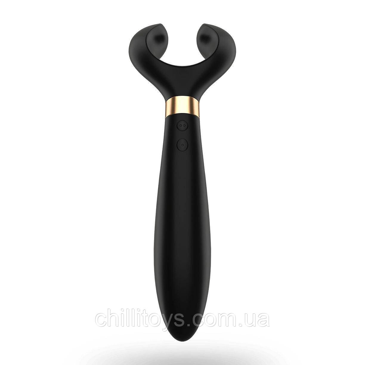 Вібратор для пар Satisfyer Endless Fun Black, три мотори, багатофункціональний SO3108, фото 1