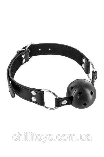 Повітропроникний кляп Fetish Tentation Rigid Gag Ball SO3732, фото 1