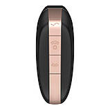 Вакуумний кліторальний стимулятор Satisfyer Love Triangle Black з керуванням через інтернет SO3894, фото 5