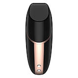 Вакуумний кліторальний стимулятор Satisfyer Love Triangle Black з керуванням через інтернет SO3894, фото 6