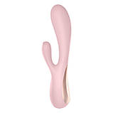Смарт вібратор-кролик Satisfyer Mono Flex Mauve, 2 мотори, керування через інтернет SO3902, фото 2
