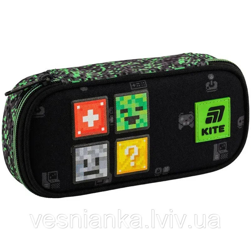 Шкільний пенал 1 відділення "Multiplayer " K25-662-2 Kite