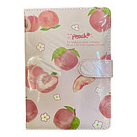 Блокнот В6 на магніт 100 арк. в лінію з кольоровими сторінками