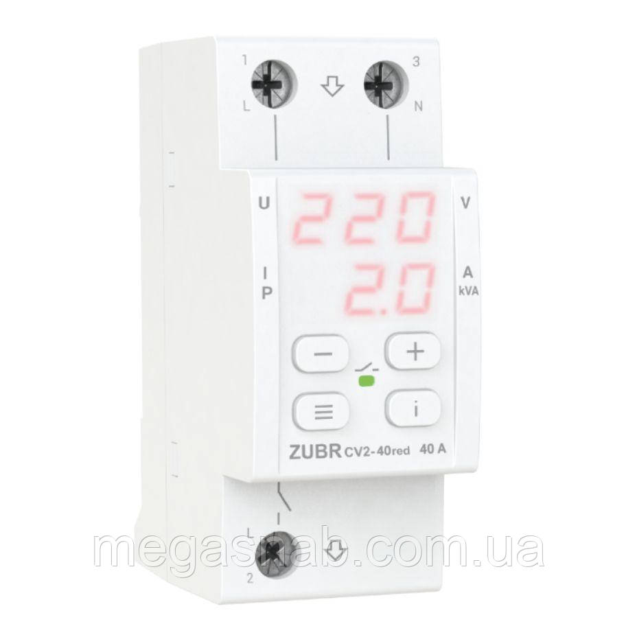 Поле напруження з контролем струму CV2-40 red ZUBR, фото 1