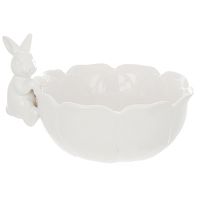 Піала керамічна 600 мл "Кролик з квіткою" BonaDi 733-707