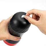 Мастурбатор Tenga Air-Tech Twist Tickle Red зі змінною тугістю обхвату, ефект глибокого мінету, фото 4