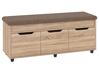 Тумба з трьома нішами для взуття Б-6 сономасавана браун