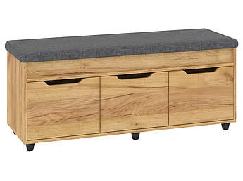 Тумба з трьома нішами для взуття Б-6 тахо-савана дарк грей