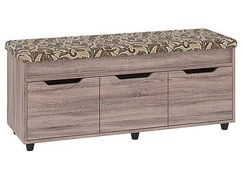 Тумба з трьома нішами для взуття Б-6 труфель-генуя