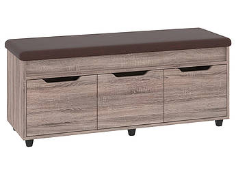 Тумба з трьома нішами для взуття Б-6 трюфель коричневий