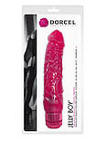 Фалоімітатор вібратор Dorcel Jelly Boy, діаметр 4,2см ТПЕ, плавне регулювання потужності вібрації, фото 3