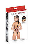 Фіксатори для шиї і рук Fetish Tentation Neck and Wrist Straps з маскою на очі, фото 3