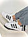 Жіночі кросівки Adidas Superstar White/Білі з чорними смужками, фото 8