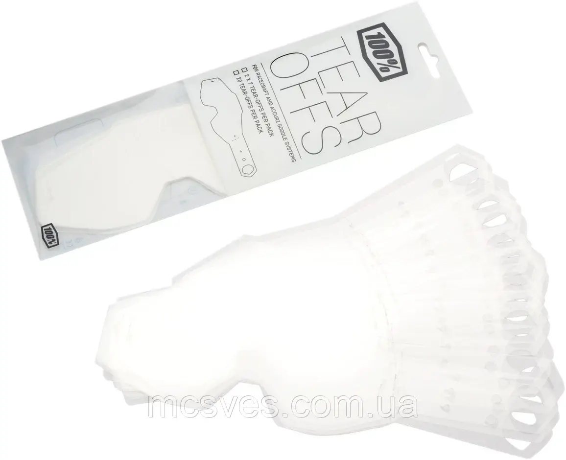 Зривки 100% Tear-Offs Standard - 50 уп, фото 1