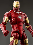 Ігрова фігурка Залізна Людина MARK 3 – Iron Man MARVEL набір з головою на підставці 19,5 см, фото 4