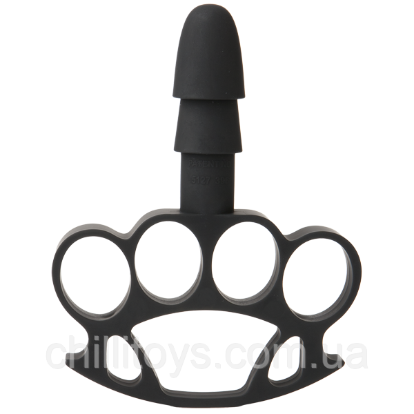 Тримач-кастет Doc Johnson з кріпленням Vac-U-Lock - Knuckle Up для іграшок