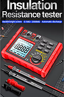 Aneng MH15 професійний тестер опору ізоляції 250 500 1000В, омметр і мультиметр 3-в-1 з підсвіткою дисплея.