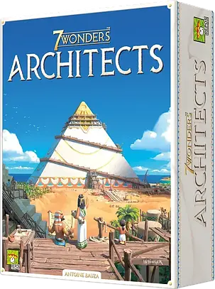 Настольная игра 7 Wonders: Architecs (7 Чудес: Архитекторы) (+ наклейки на карты на украинском), фото 1