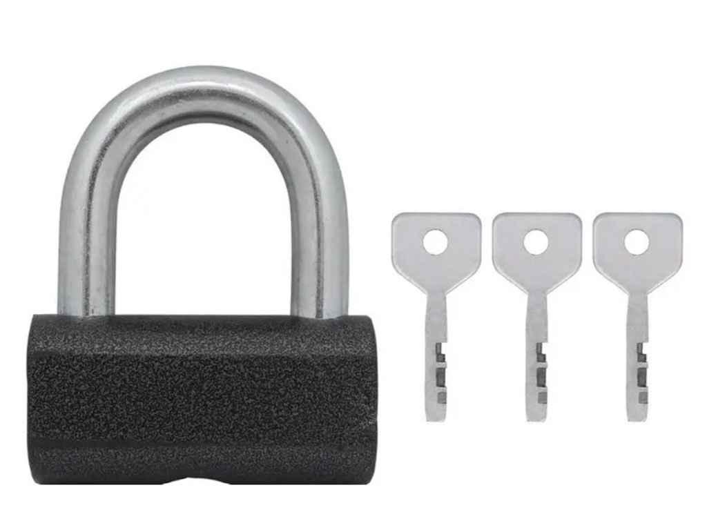 Замок навiсний для воріт/гаражу 100х80х42мм ЗВС-9 ТМ Голеол BP, фото 1