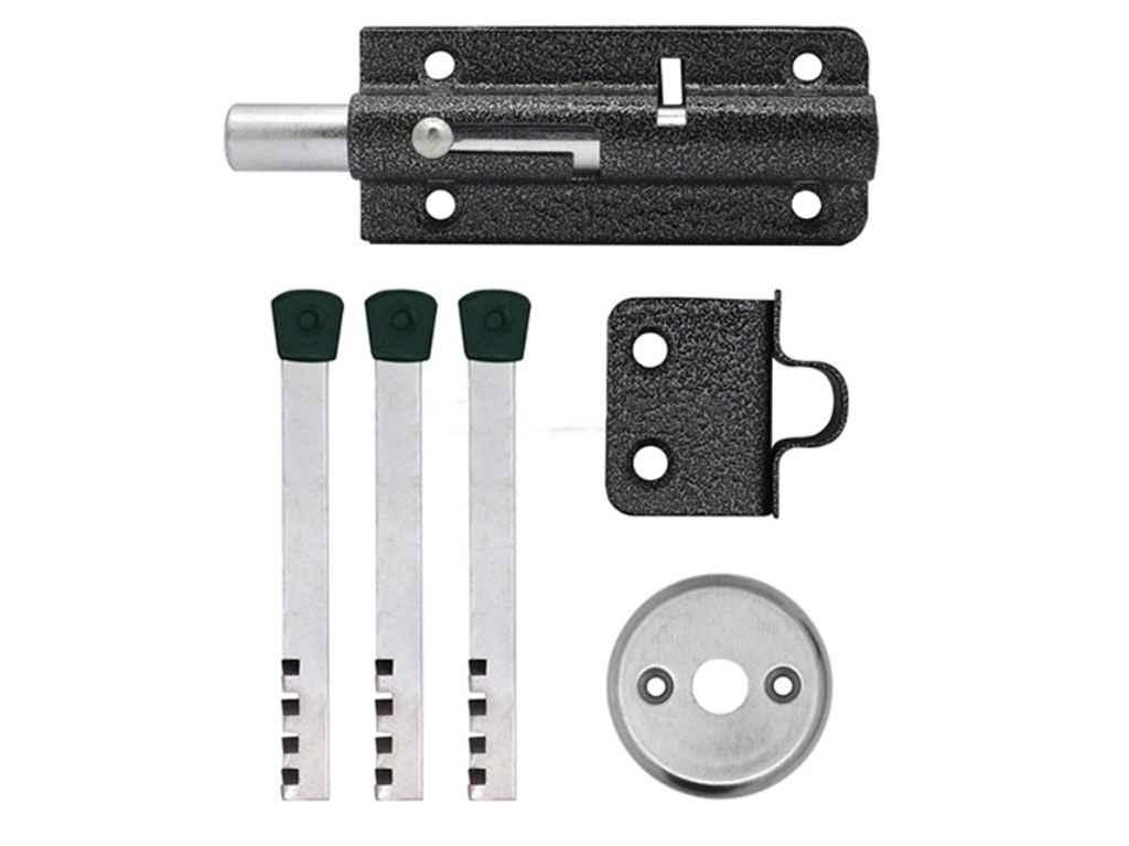 Замок накладний для дверей ЗН-8 ТМ Голеол BP, фото 1