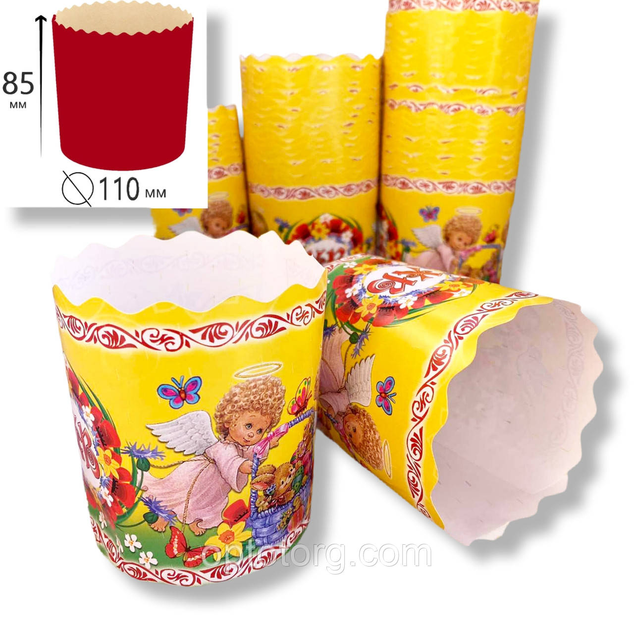 Форма паперова для випікання 110*85, фото 1