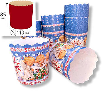 Форми паперові для випічки Янголи 110*85