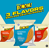 Печиво It's A Boom Hershey's Caramel Cinnamon 20г, фото 7