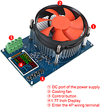 150W 10A DC Електронне навантаження 4-провідний тестер літієвих акумуляторів, фото 3