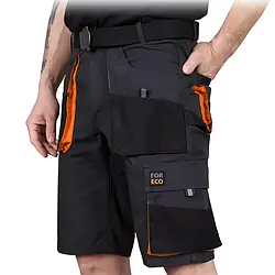 Шорти захисні,шорти з кишенями,літні бриджі робочі чоловічі,спецодяг для працівників,чоловіча роба,уніформа Foreco Reis Польща