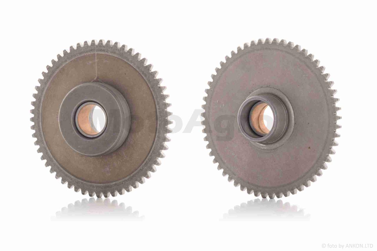 Шестерня обгінної муфти на мотоцикл CB/CG d22 57Т, фото 1