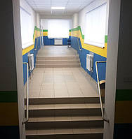 Пристінні поручні для дошкільнят та учнів молодших класів