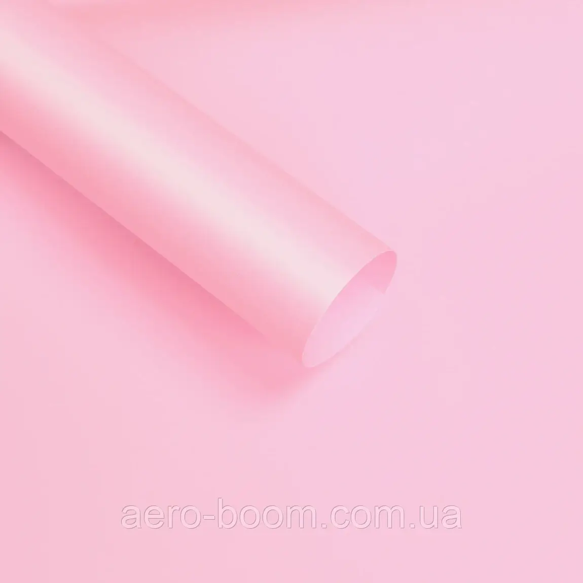 Плівка (калька) матова в листах "Pink | Рожева" (58 см х 58 см) 5 листів