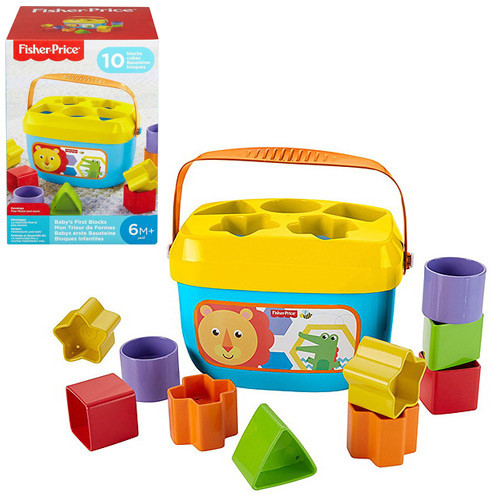 Відерце з кубиками "Яскраве" Fisher-Price