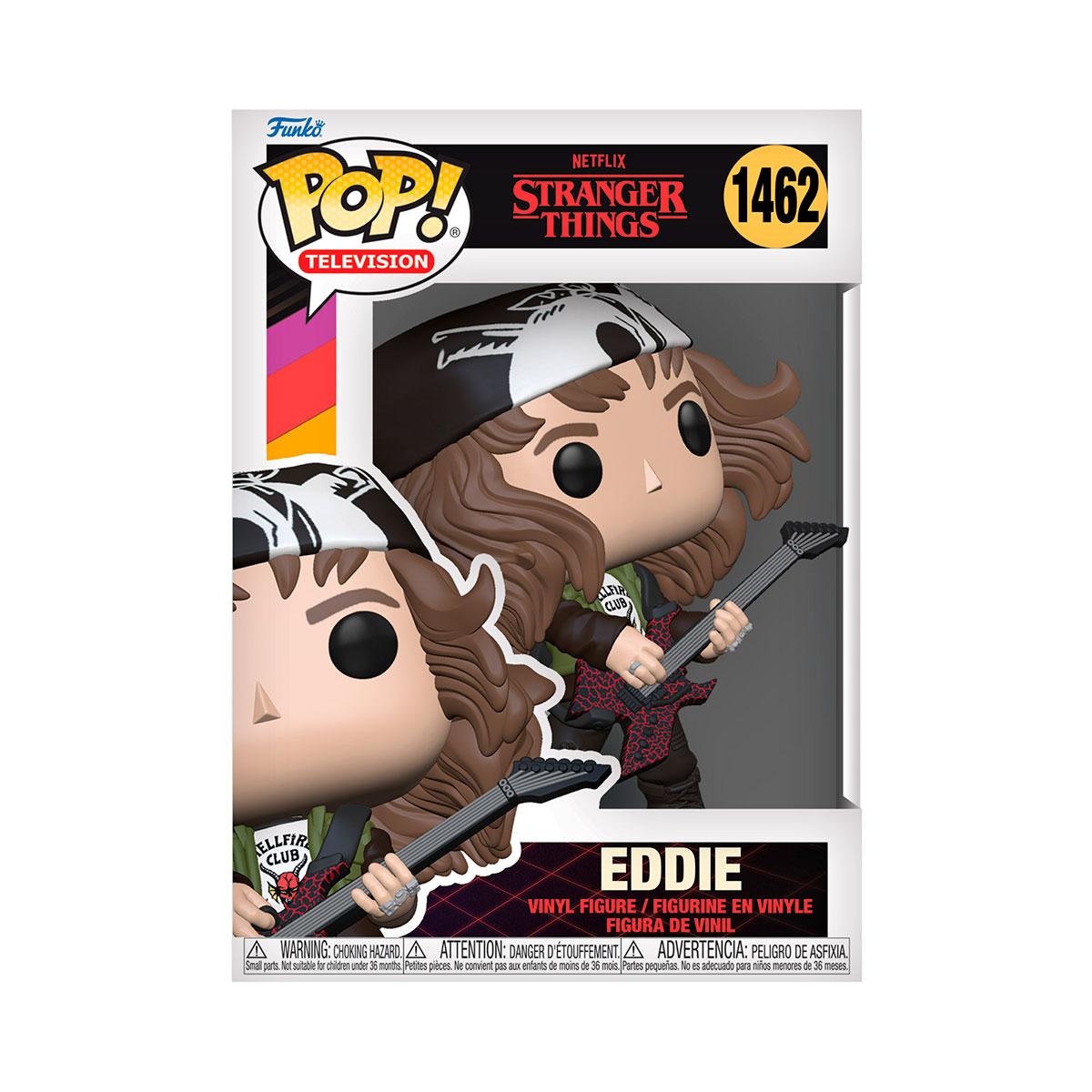 Ігрова фігурка FUNKO POP! серії "Дуже дивні справи" - МИСЛИВЕЦЬ ЕДДІ З ГІТАРОЮ
