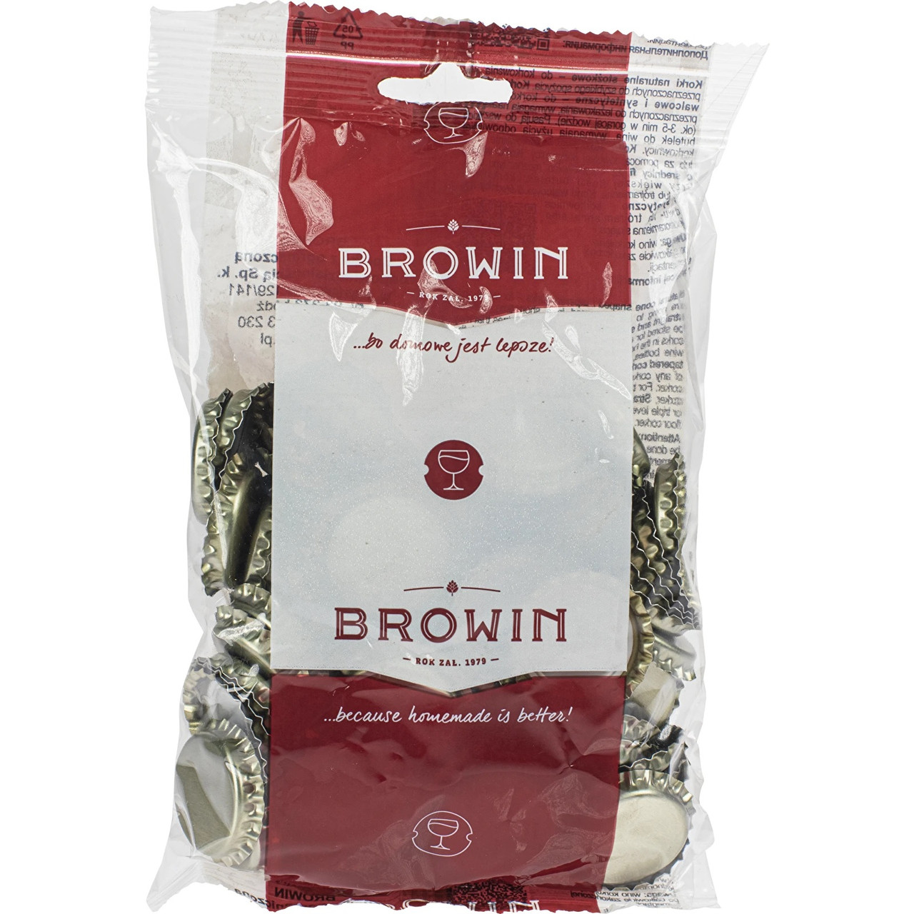 Кронен-кришка діам. 26 мм (100 шт.), BROWIN